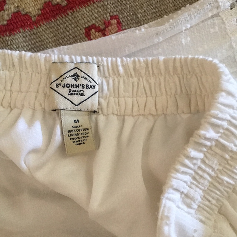 White Boho Summer Skirt - Picture 4 of 4
